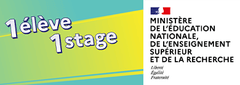 1 élève 1 stage du Ministère de l'Éducation nationale et de la Jeunesse