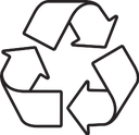 Pictogramme représentant le symbole du recyclage