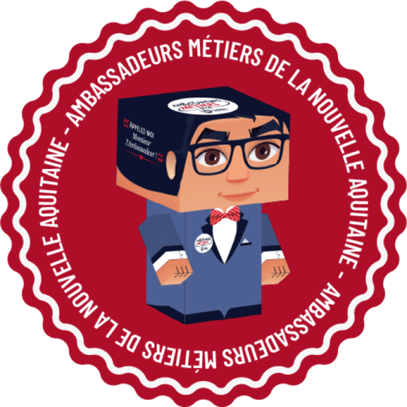 Logo de l'initiative Ambassadeurs des métiers